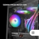 Корпус для ПК Mars Gaming MC-VIEW2 / Без БП / FRGB / Черный (102138185) - изображение 5