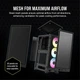 Корпус для ПК Corsair iCUE 2000D AIRFLOW / RGB / без БП / Черный (102140609) - изображение 4