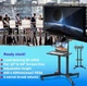 Підлогове кріплення для ТВ TV CART 1500 32-70 дюймів Кронштейн підлоговий для телевізора - зображення 1