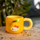 Чашка фарфоровая с магнитом Sanrio 400 (мл) подарочная кружка прикольная чашка для детей на подарок Оранжевый FM-37B - изображение 2
