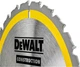 Пиляльний диск DeWalt Construction 24T 216 x 30 мм DT1952-QZ (5035048095690) - зображення 2