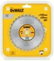 Tarcza pilarska DeWalt Construction 30T 140 x 20 mm DT1910-QZ (5035048093283) - obraz 1