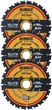 Набір пильних дисків DeWalt Elite Series 24T 190 x 30 мм 3 шт. DT10399-QZ (5035048099469) - зображення 2