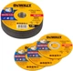 Zestaw tarcz tnących DeWalt 115 mm x 22.23 mm x 1 mm 25 szt DT20593-QZ (5054905306298) - obraz 1