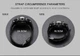 Тактичний чоловічий годинник Findtime Military Digital Watch 52 мм противоударний водовідштовхувальний 5ATM чорний золотий (SKU-052) - зображення 8