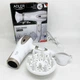 Электрический фен для волос Adler AD-2248 White 2400Вт для укладки и сушки с насадками с ионизацией - изображение 1