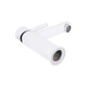 Змішувач для раковини Qtap Grand QTGRAWCR001F Chrome/White - зображення 5