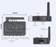 Bluetooth адаптер VAORLO T89 аудіоприймач з AUX, RCA, USB - изображение 13