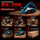 Электрорубанок Boxer BX-209, 1950 Вт, 82 мм, для строгания древесины, ручной деревообрабатывающий инструмент с регулировкой глубины реза, вырезанием пазов и снятие фасок - изображение 8
