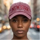 Кепка New York унісекс літня бавовняна стильна вінтажна, бейсболка для хлопця та дівчини з регулюванням розміру 56-60 см Червоний - зображення 3