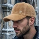 Бейсболка повсякденна тепла зимова екохутряна 55-60 см принт М, кепка для хлопця та дівчини тепла демісезонна - зображення 5