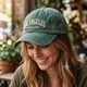 Кепка бавовняна літня Los Angeles 56-60 см з регульованим розміром, бейсболка вінтажна з принтом для повсякденного носіння провітрювана - зображення 7