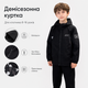 Куртка Happy House демисезонная с камуфляжным принтом,Черный, 110-116 - изображение 4