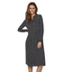 Жіноча сукня Vero Moda Fia Ls Calf сорочкова чорна в горошок S - изображение 1