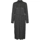 Жіноча сукня Vero Moda Fia Ls Calf сорочкова чорна в горошок S - изображение 5