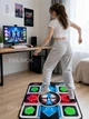 Танцевальный коврик с подключением к телевизору и компьютеру DanceMatX 92×80 см интерактивный музыкальный для детей и взрослых игровой коврик для танцев фитнеса и активного отдыха ТВ/ПК - изображение 10