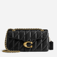 Сумка кросс-боди женская из натуральной кожи средняя Coach Tabby Shoulder Bag 26 With Pillow Quilting BG-COA-121 Черная (196395214631) - изображение 1