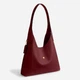 Сумка-хобо женская из натуральной кожи средняя Coach Brooklyn Shoulder Bag 28 BG-COA-115 Бордовая (196395451616) - изображение 2