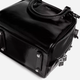 Сумка кросс-боди через плечо женская из натуральной кожи маленькая Coach Cube Rogue Bag 20 BG-COA-126 Черная (196395632770) - изображение 6
