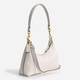 Сумка-багет женская из натуральной кожи средняя Coach Juliet Shoulder Bag 25 BG-COA-131 Молочная (196395632756) - изображение 3
