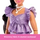 Кукла Барби Делюкс Стиль №8 в металлическом наряде Barbie Deluxe JFP43 - изображение 4