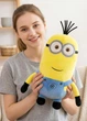 М’яка іграшка Міньйон Кевін 40 см плюшева з мультфільму Minions Бридкий Я жовтий (M9108RK/40) - зображення 5