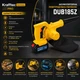 Акумуляторна повітродувка-пилосос Krafftec Germany PRO DUB185Z - зображення 3