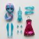 Кукла-конструктор Monster High Create a Monster, Голубая, 3+ - изображение 3