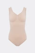 Жіноче коригуюче боді з мікрофібри Giulia BODY SLIP SHAPEWEAR XXL Beige-light nude - изображение 1