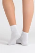Шкарпетки жіночі класичні з бамбуку Giulia WS2 BAMBOO 36/40 White-white - зображення 4