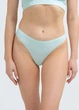 Трусики стрінги жіночі безшовні Giulia STRING BRIEFS COLOR L/XL Green-mint - зображення 1