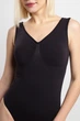 Жіноче коригуюче боді з мікрофібри Giulia BODY SLIP SHAPEWEAR S/M Black-black - изображение 4