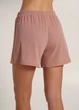 Жіночі короткі бавовняні шорти в рубчик Giulia RIB 4209/010 S Pink-dusty rose - зображення 3