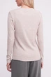Жіночий лонгслів в рубчик Giulia MOSSLINES 7003/150 M Beige-almond melange - зображення 2