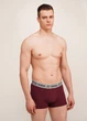Трусы боксеры мужские хлопковые Giulia G-MAN 20401/60 XXL Bordo-maroon, эластичные, однотонные - изображение 1