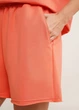 Жіночі шорти з двонитки та необробленим краєм Giulia STREET STYLE 4204/180 S Orange-dried carrot - зображення 4
