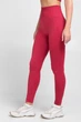Легінси жіночі спортивні з моделюючим швом Giulia LEGGINGS SHAPE S/M Bordo-winterberry - изображение 2