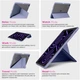 Чехол для планшета ArmorStandart Y-Type PEN для Xiaomi Redmi Pad 2 Pro с креплением для стилуса Purple (ARM89212) - изображение 3