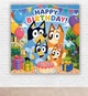 Паперовий плакат "Блуї. Bluey" 100х100 см - зображення 1