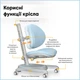 Дитяче крісло Mealux Ortoback Blue (арт.Y-508 KBL) - изображение 3