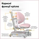Дитяче крісло Mealux Ortoback Plus Pink (арт.Y-508 KP Plus) - изображение 3