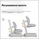 Дитяче крісло Mealux Ortoback Duo Grey (арт.Y-510 G) - изображение 7