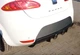 Задній дифузор DPT V-2 (2009-2012, чорний глянець) для Seat Leon рр - зображення 3