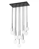 Люстра TK Lighting 10079 Martin G9 13x8W IP20 черная - изображение 1