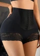 Женские корректирующие высокие трусики слипы Elegant Touch (2163-48-02) Черный 48 No Brand (XL) - изображение 1