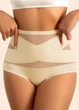 Женские корректирующие высокие трусики слипы Elegant Shape (2164-52-02) Бежевый 52 No Brand (XL) - изображение 4