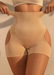 Жіночі корегуючі високі шортики-стрінги з кісточками Wonderful Shape (2165-50-01) Бежевий 50 No Brand (XL) - зображення 3