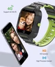 Детские смарт часы с сим картой Lemfo DF75 с GPS трекером, видеозвонком, прослушкой и кнопкой SOS Умные часы-телефон для детей Розовый - изображение 14