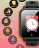 Умные детские смарт часы Lemfo M36 с GPS отслеживанием, 4G SIM-картой, видеозвонком, двойной камерой, прослушиванием и SOS Черный - изображение 6