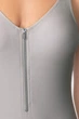 Купальник слитный с уплотнённой чашкой Marc & Andre 50B/2XL Серебряный (149185) - изображение 4